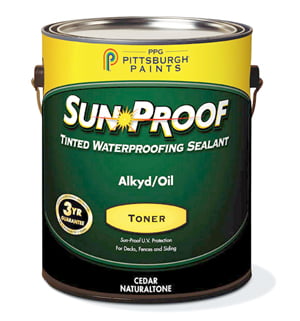 Водоотталкивающее тонирующее масло Sun-Proof серии 77-1700